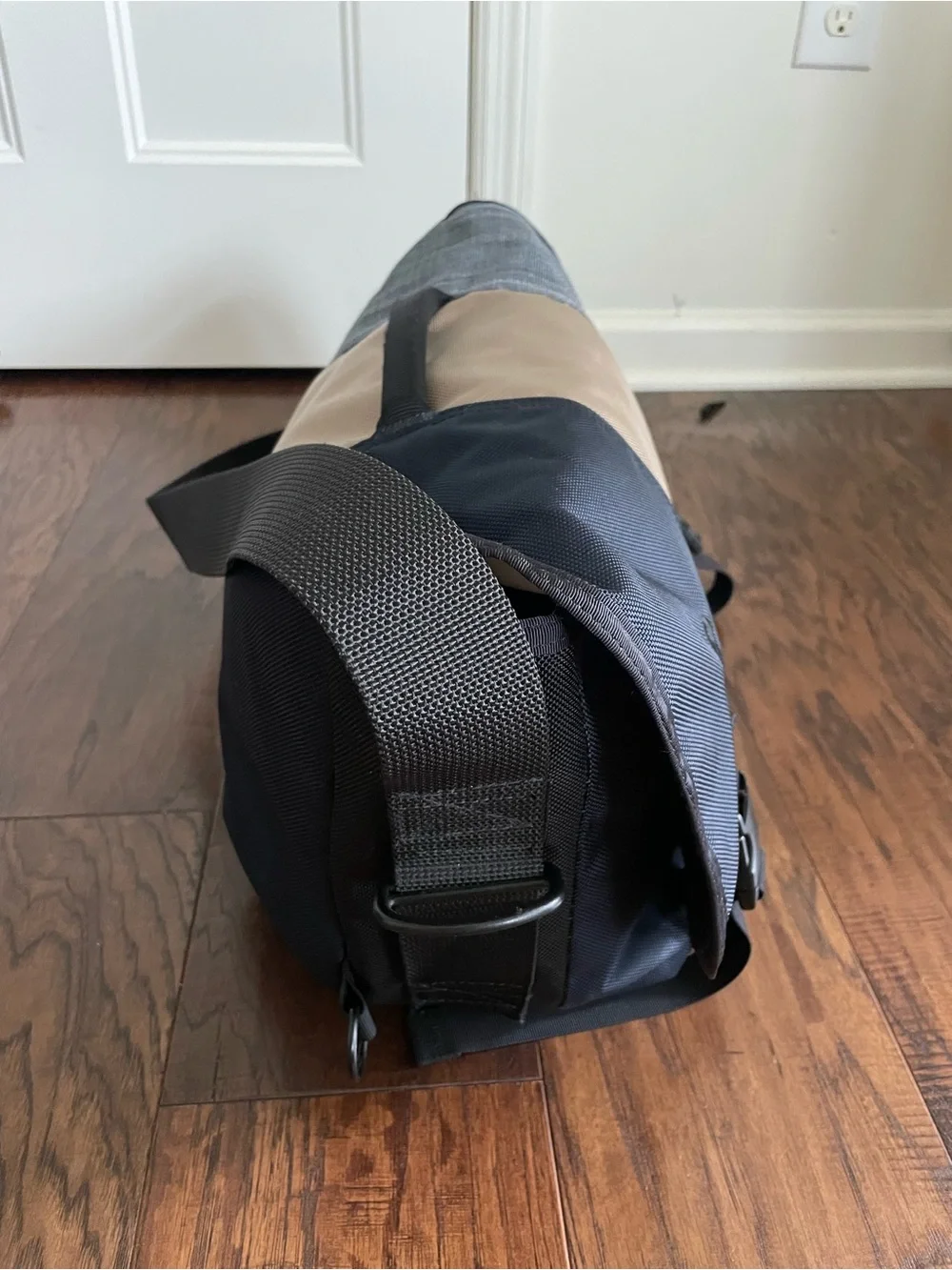 Timbuk2 Messenger Bag in Black, Tan & Gray